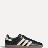 Adidas Gazelle Indoor Suede Athletic Sneakers in Orange and Cloud White at SIZE Boutique