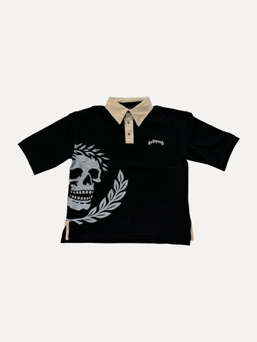 Victor Oversized Polo Black