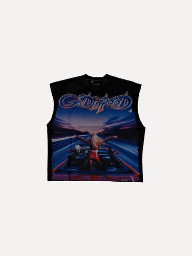 Fun Sleeveless T-Shirt
