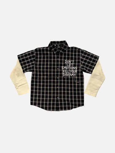 Dreams Flannel Black