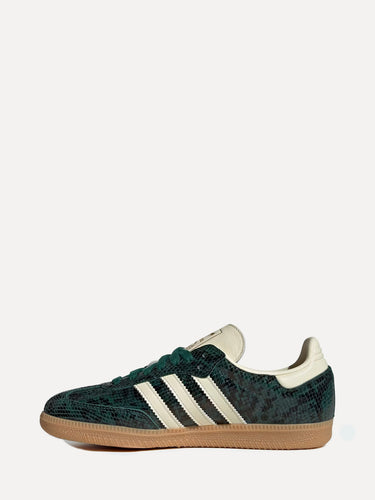 Adidas Originals Samba OG Snakeskin Collegiate Green JR8848 - SIZE Boutique