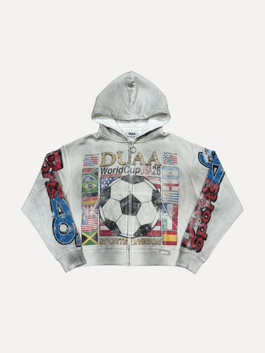 Duaa Global Hoodie White