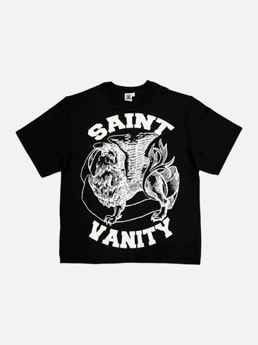 Griffin T-Shirt Black White