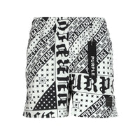 Purple Brand Black "Flag Bandana" Men's Shorts - SIZE Boutique