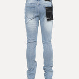 RTA Brandf Glacier Blue Cross Triad Men's Skinny Jeans - SIZE Boutique