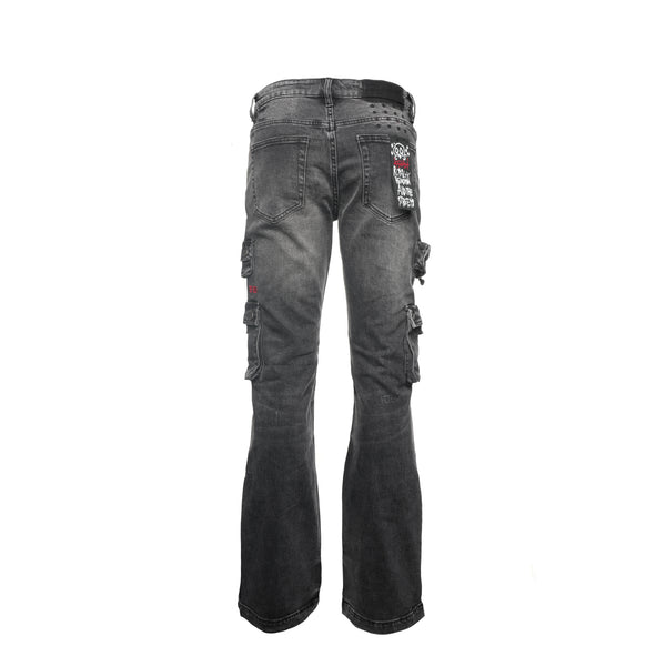 Ksubi X JuiceWrld 999 Bronko Men's Cargo Jeans - SIZE Boutique