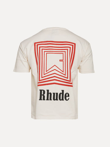 Chevron Logo Repeat Tee - SIZE Boutique
