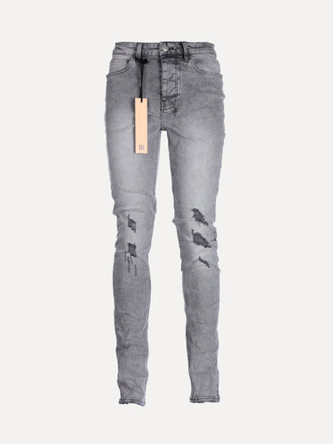Ksubi Chitch Prodigy Thrashed Jean Grey Front View at SIZE Boutique