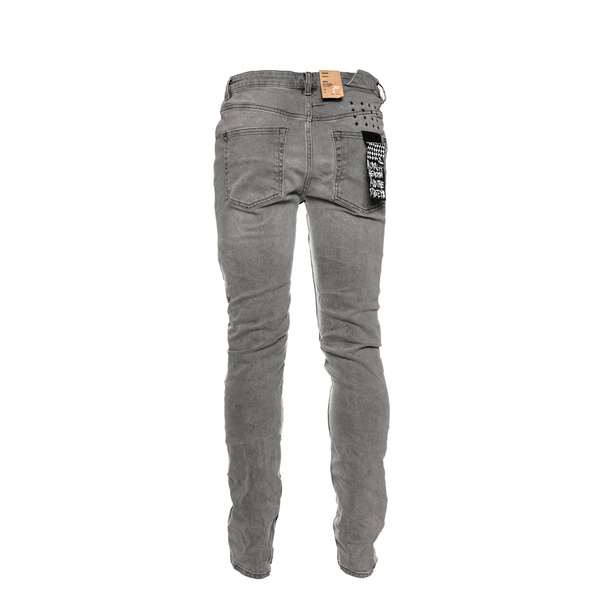 Ksubi Chitch Prodigy Men's Grey Skinny Jeans - SIZE Boutique