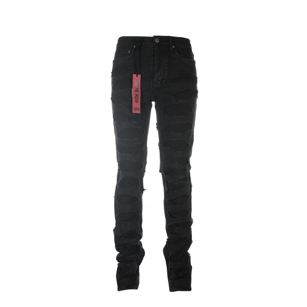 Ksubi X Trippie Redd Chitch "Shredded" Men's Black Jeans - SIZE Boutique