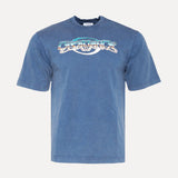Chrome Text Printed Oversized T-shirt - SIZE Boutique