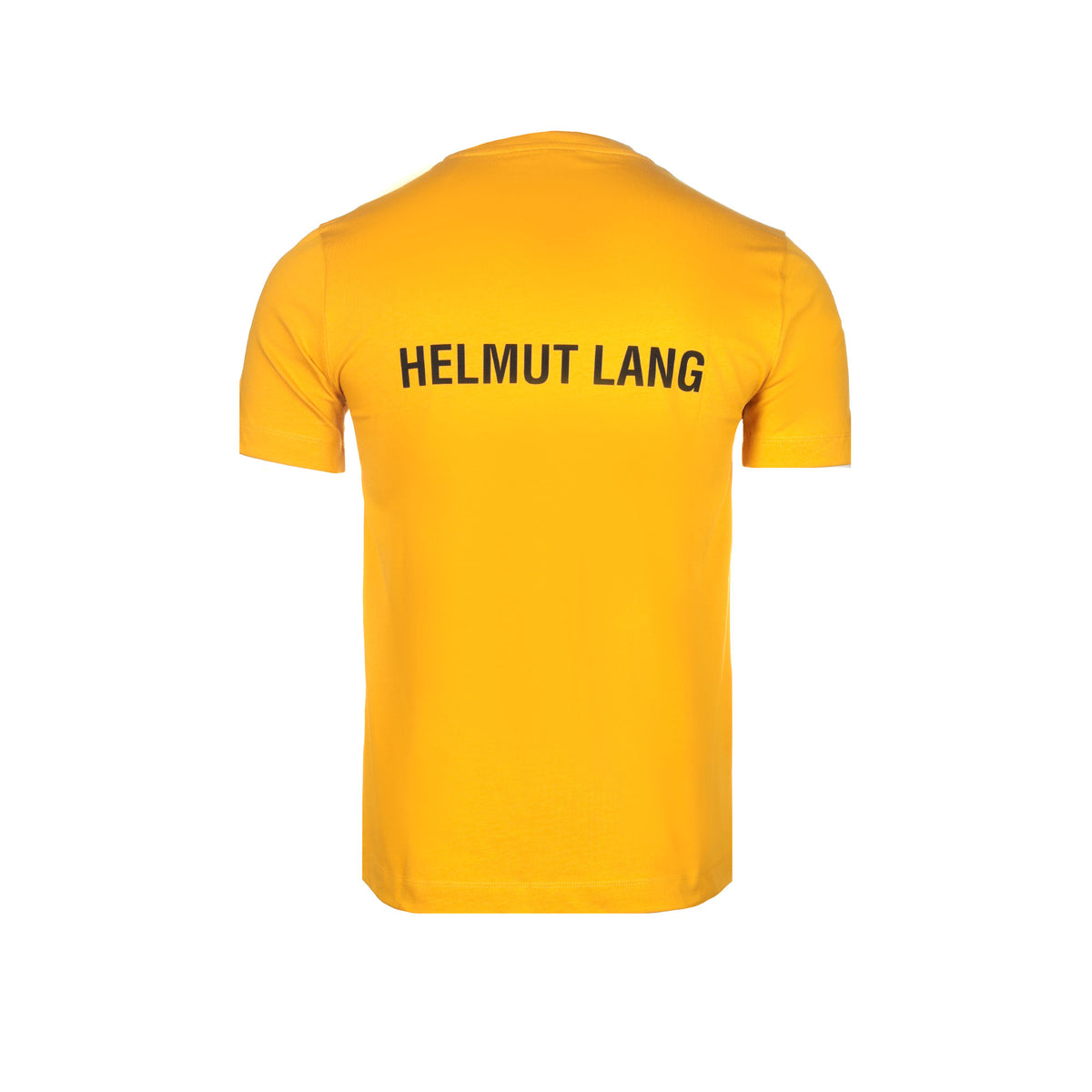 Helmut Lang Unisex SS Logo Tee Yellow