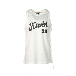 Ksubi Clubhouse Pick Up Singlet Men's White Jersey - SIZE Boutique