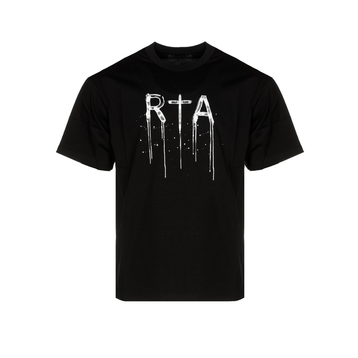 RtA Colin Black Watercolor Men's SS Tee - SIZE Boutique