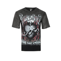 Retrovert "Heart Thorn" Men's Black Graphic SS Tee - SIZE Boutique