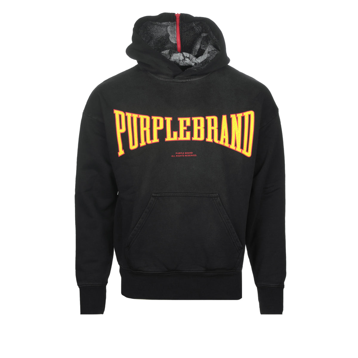 Purple Brand Men's Heavyweight Hoodie Black - SIZE Boutique