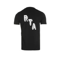 RTA Liam Tee in Black Collegiate Broken Dreams Black - SIZE Boutique