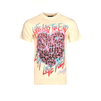 Toxicity "Love Doesn't" Men's Box SS Tee Off White - SIZE Boutique