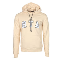 RtA Markus Collegiate Beige Men's Pullover Hoodie - SIZE Boutique