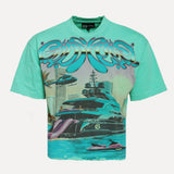 Pas De Monaco Memento T-Shirt Green at SIZE Boutique