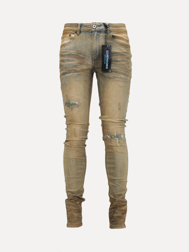 ShopSizeUSA Mocha Jean Brown Front View at SIZE Boutique