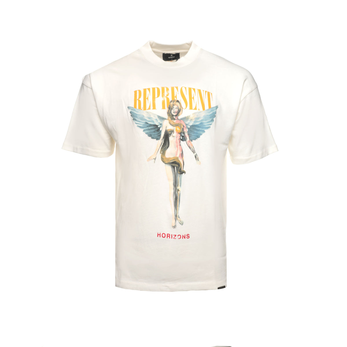 Represent Clo. "Reborn"  Flat White Men's Graphic Tee