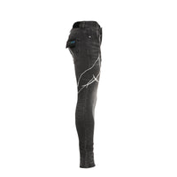 SERENEDE "Roots" Men's Black Skinny Jeans - SIZE Boutique