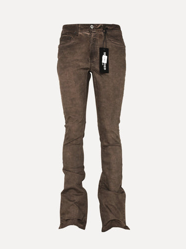 ShopSizeUSA Sarlat Stacked Jean Blue Front View at SIZE Boutique
