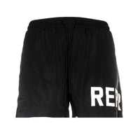 Represent Clo. Logo Black Swim Shorts - SIZE Boutique