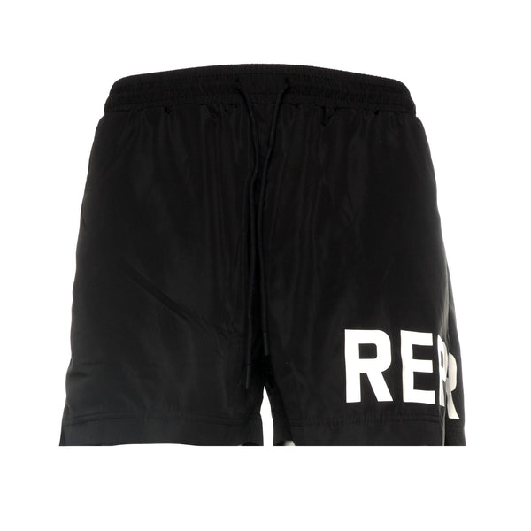 Represent Clo. Logo Black Swim Shorts - SIZE Boutique