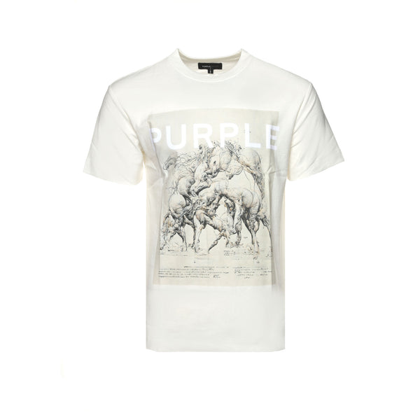 Purple Brand Textured Cheval Men's SS Tee - SIZE Boutique