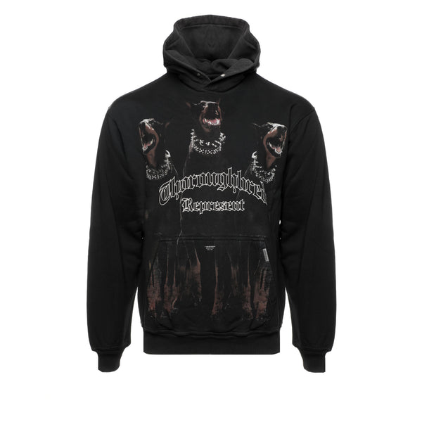 Represent Clo. "Thoroughbred" Men's Black Hoodie - SIZE Boutique