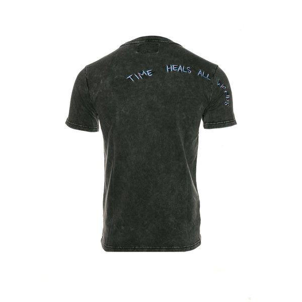 Godspeed "Time Heals" Men's French Terry SS Tee- SIZE Boutique