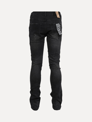 Ksubi Van Winkle Asphalt Men's Black Skinny Jeans - SIZE Boutique