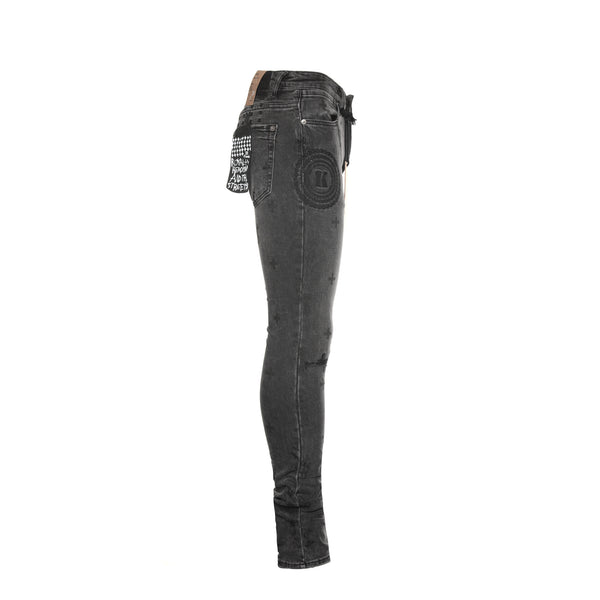 Ksubi Van Winkle "Static" Men's Black Skinny Jeans - SIZE Boutique