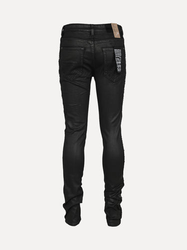 Ksubi Van Winkle Studded Plus Men's Black Skinny Jeans - SIZE Boutique