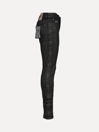 Ksubi Van Winkle Studded Plus Men's Black Skinny Jeans - SIZE Boutique