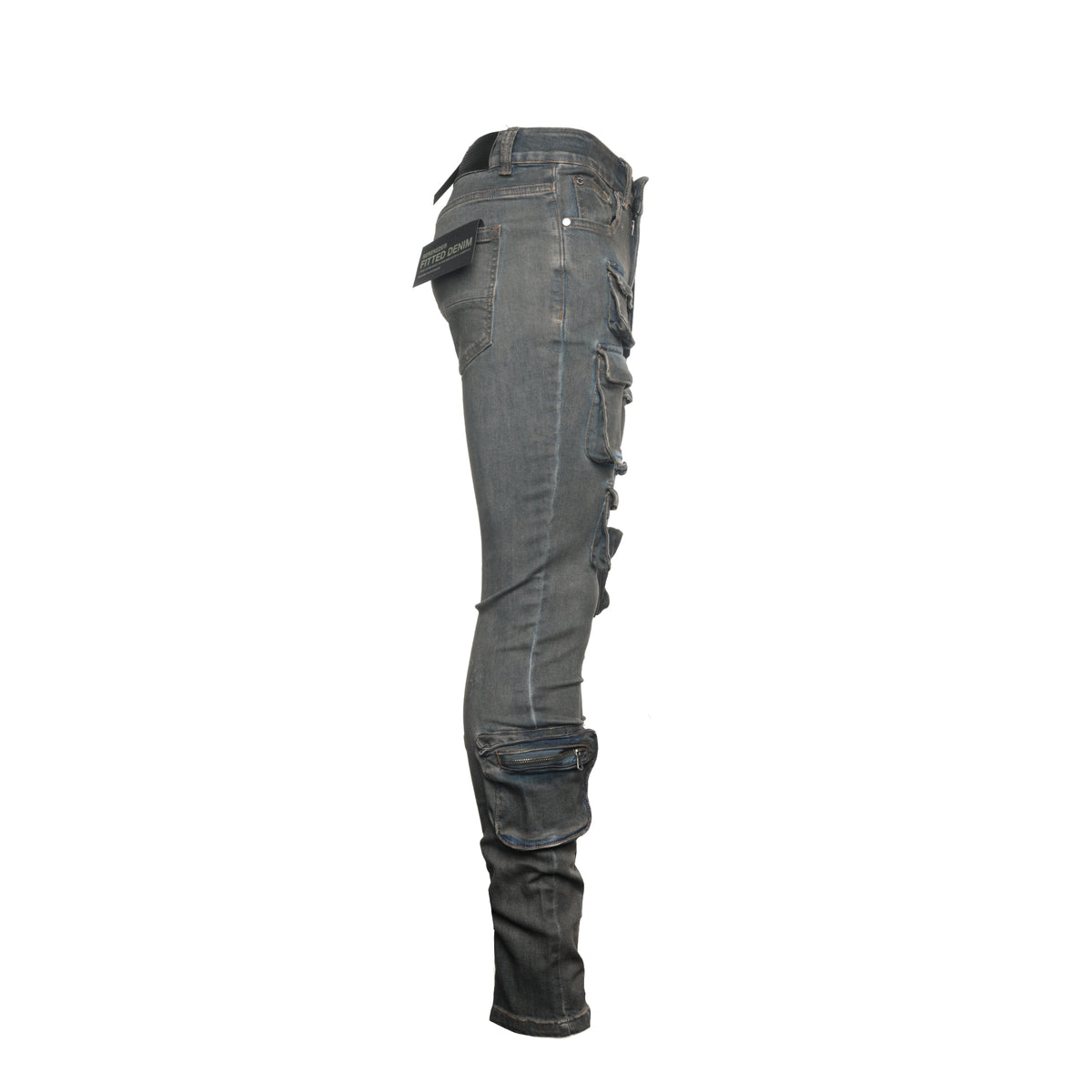 SERENEDE Wave Men's Cargo Jeans - SIZE Boutique