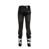 SERENEDE "& Wisdom" Men's Black Fitted Jean -SIZE Boutqiue