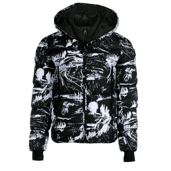 7th Heaven London Men's Bonucci Puffer Bomber Jacket
