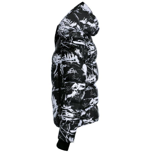 7th Heaven London Men's Bonucci Puffer Bomber Jacket