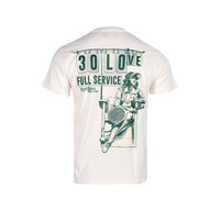 Rip N' Repair 30 Love Men's Graphic SS Tee White