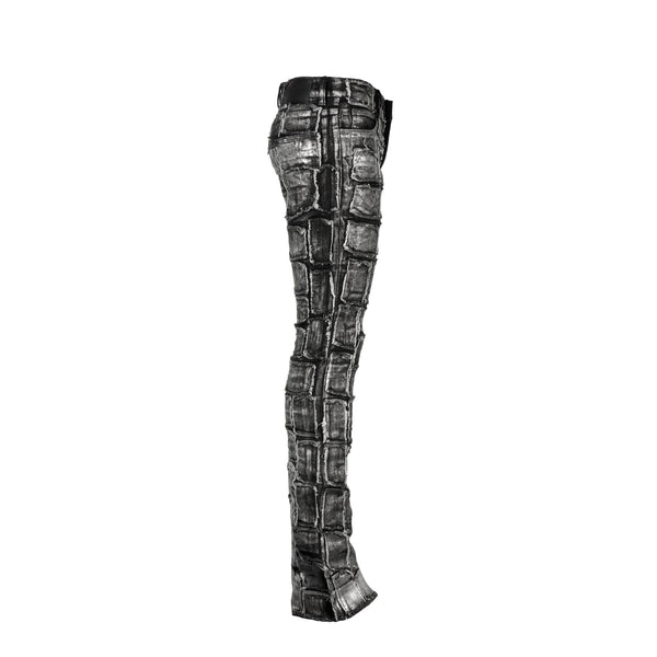 Valabasas 4444 Stacked Men's Jean Grey Wax