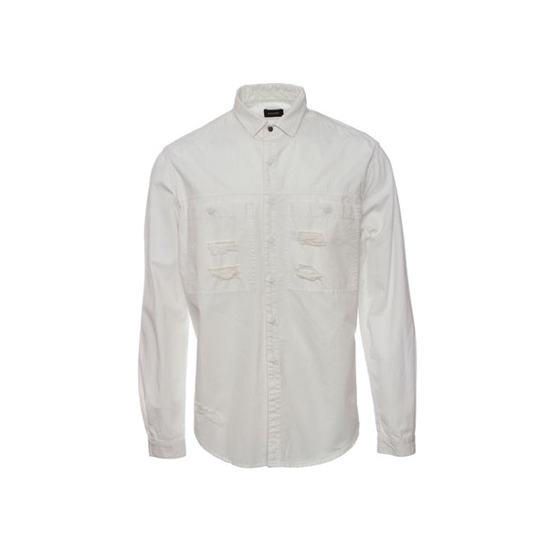 Stampd Distressed Against Denim Shirt