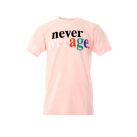 Fashion Geek Never Average Tee Pink