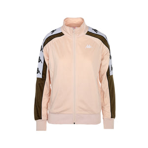 Kappa 222 Banda 10 Anay Women's Track Jacket Pink Pearl