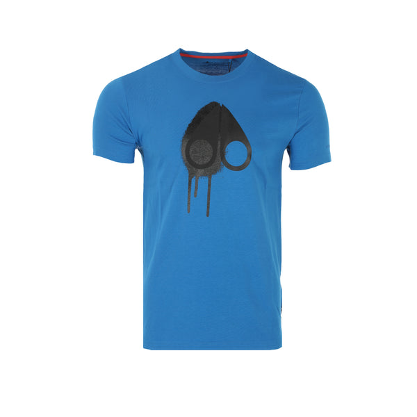 Moose Knuckles Augustine Men's SS T-Shirt Blue