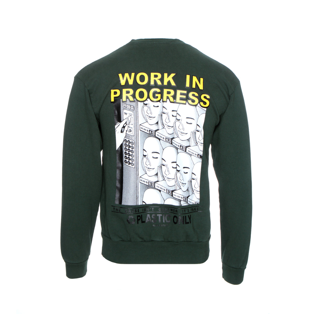 Rip n' Repair WIP Men's Pullover Sweater Hunter Green