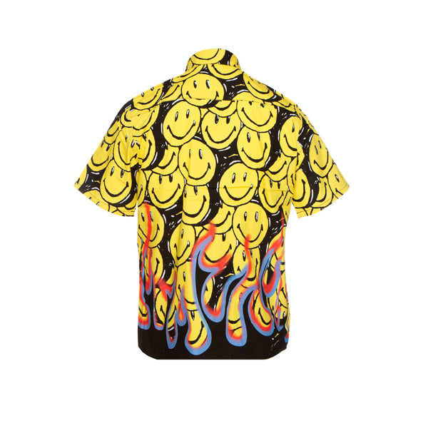 Chinatown Market Men's Smiley Flames Shirt