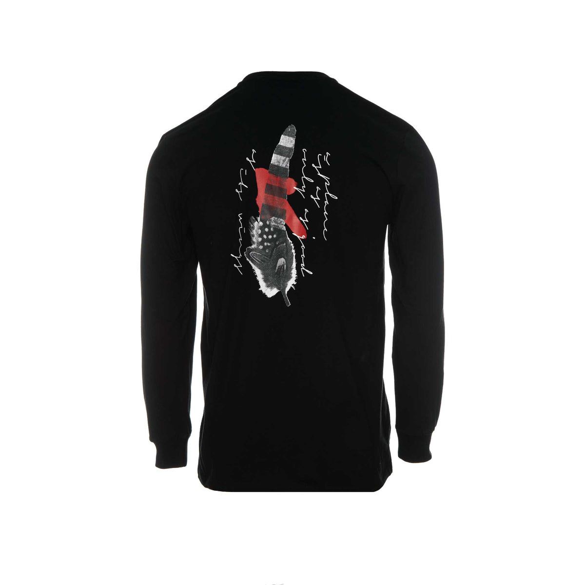 Paper Planes Clothing "Planes of a Feather Men's Long Sleeve Tee Black